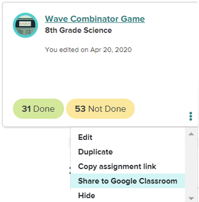 How to Create Assignments for Google Classroom – Help Center