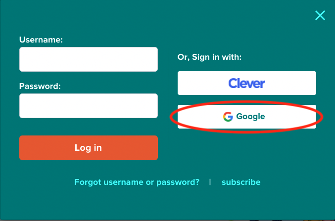 Sign In to Google Classroom