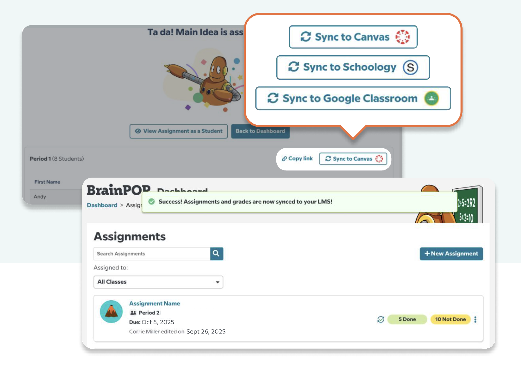 Clever LMS Connect highlights.png
