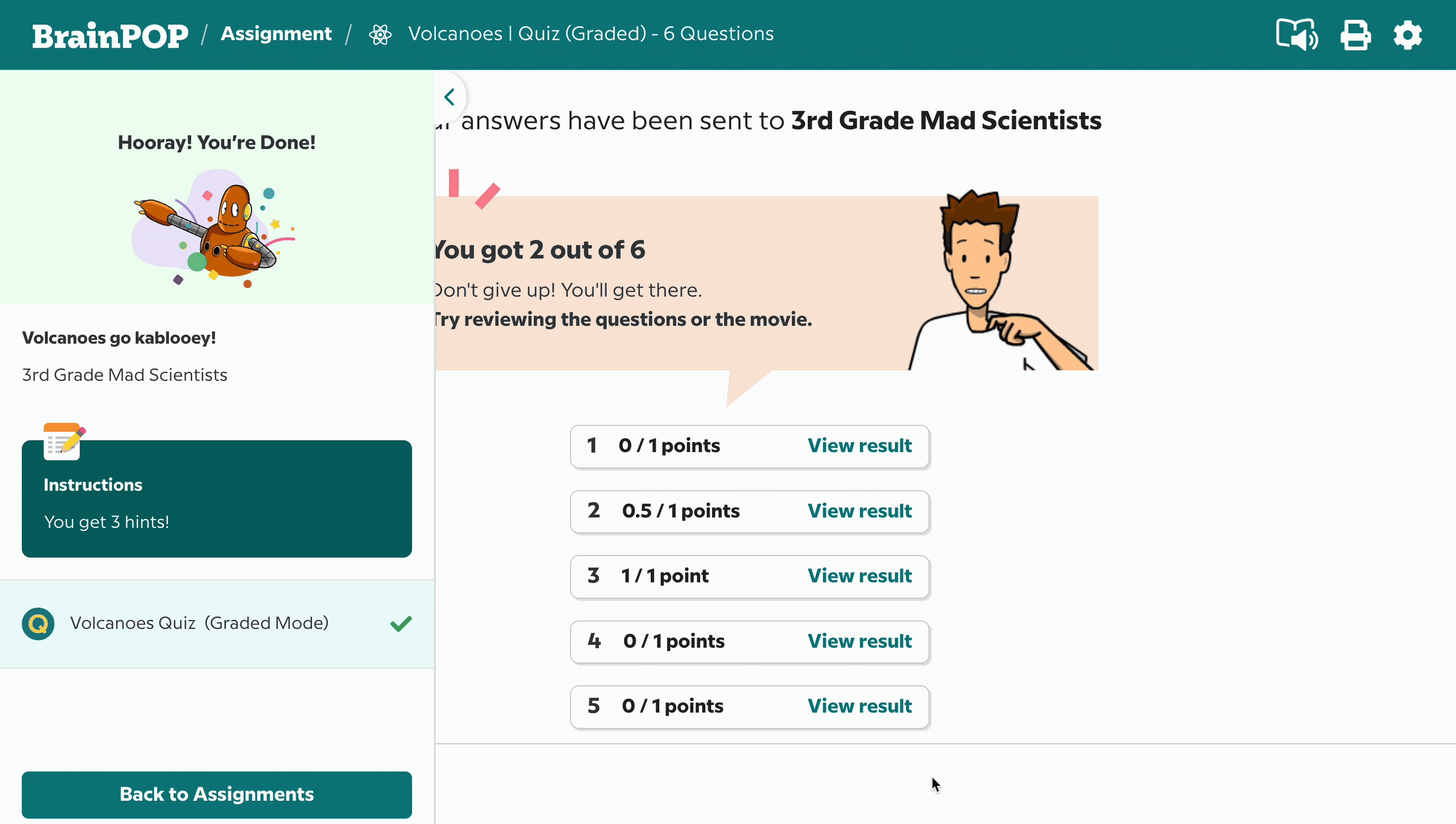 Explanation Example - Volcanoes (Graded).gif